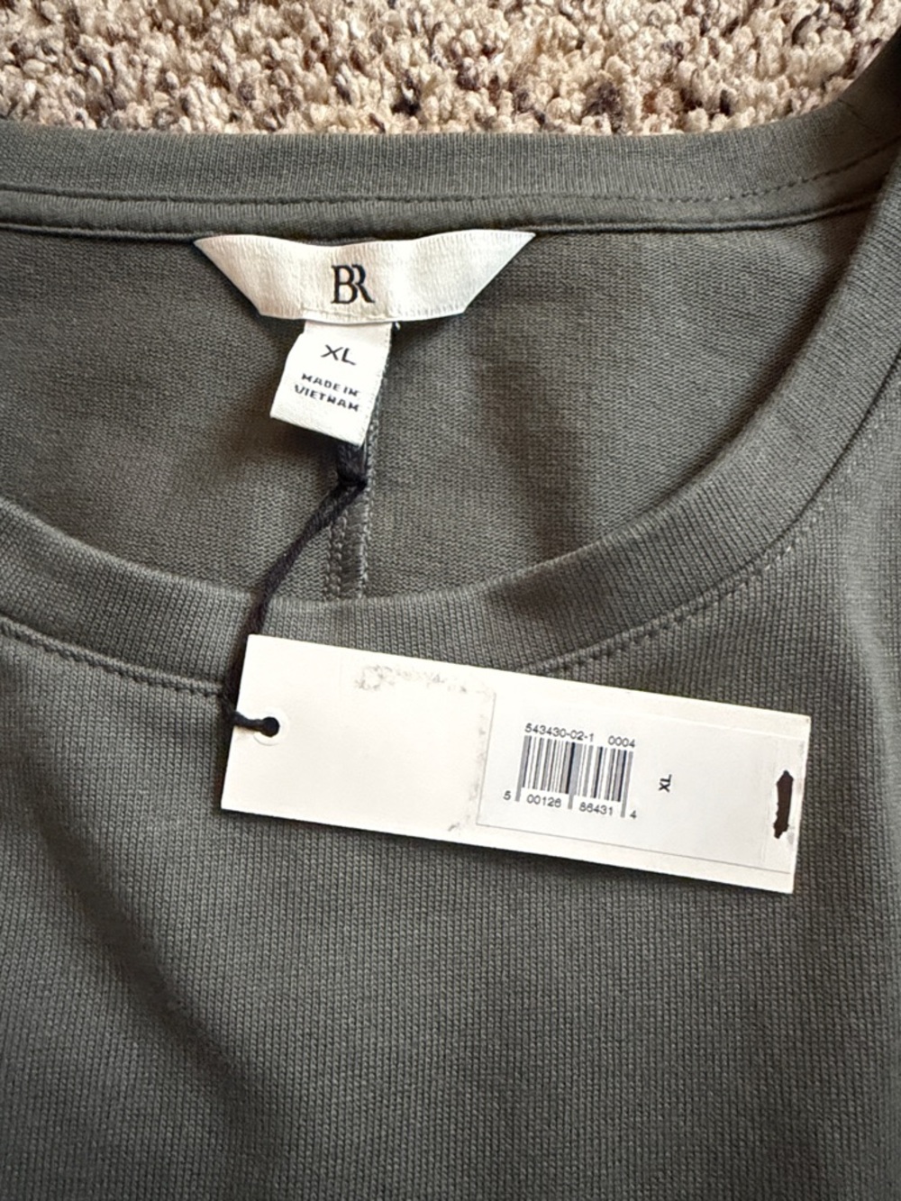 Banana Republic Cotton Draped Tank. - Picture 5 of 7